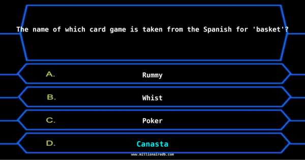 canasta card game name